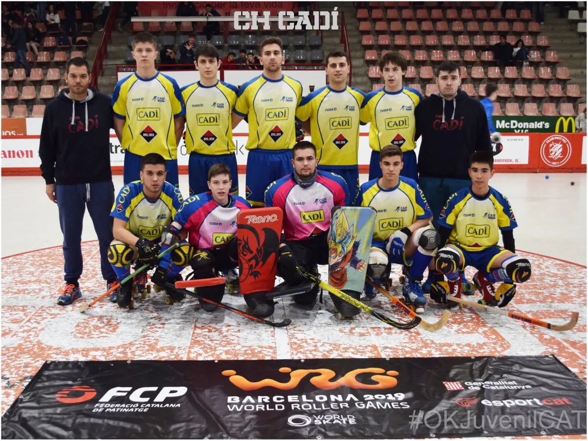 El CHPA Cadí, al Campionat de Catalunya Juvenil 2019 d'hoquei (Foto: FCP)