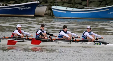 Regata de Remo en Banco móvil-