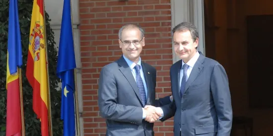 Zapatero es compromet a desbloquejar la millora de la N-145