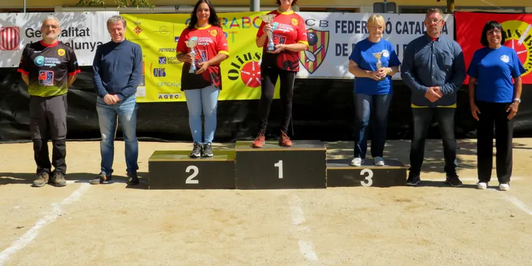 L'Olius fa tres podis al Campionat de Lleida Individual de Bitlles