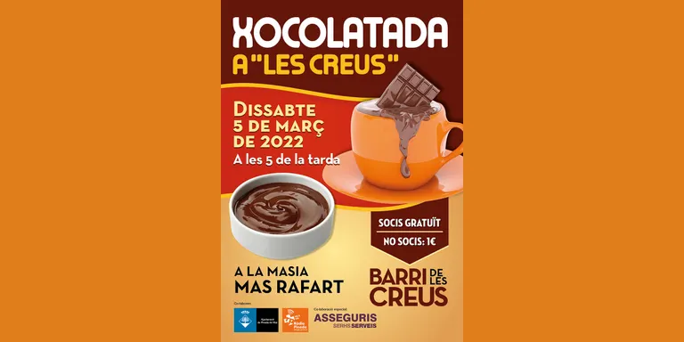 Les Creus celebra una xocolatada oberta a tothom