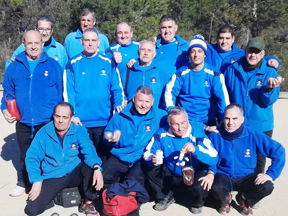 L'equip C de la Unió Petanca Las Torres Rubí / Foto: UPLTR
