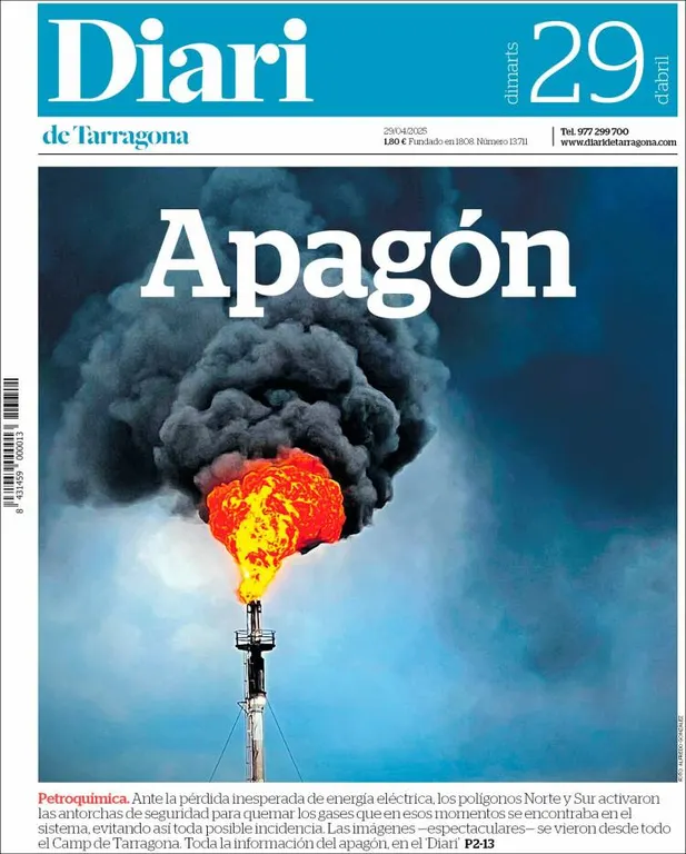 Cop d'ull als diaris d'aquest dimarts 29 d'abril