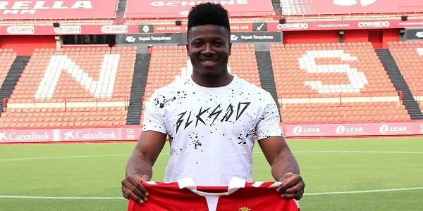 El Nàstic augmenta la parcel·la ofensiva amb la incorporació de Thomas Amang