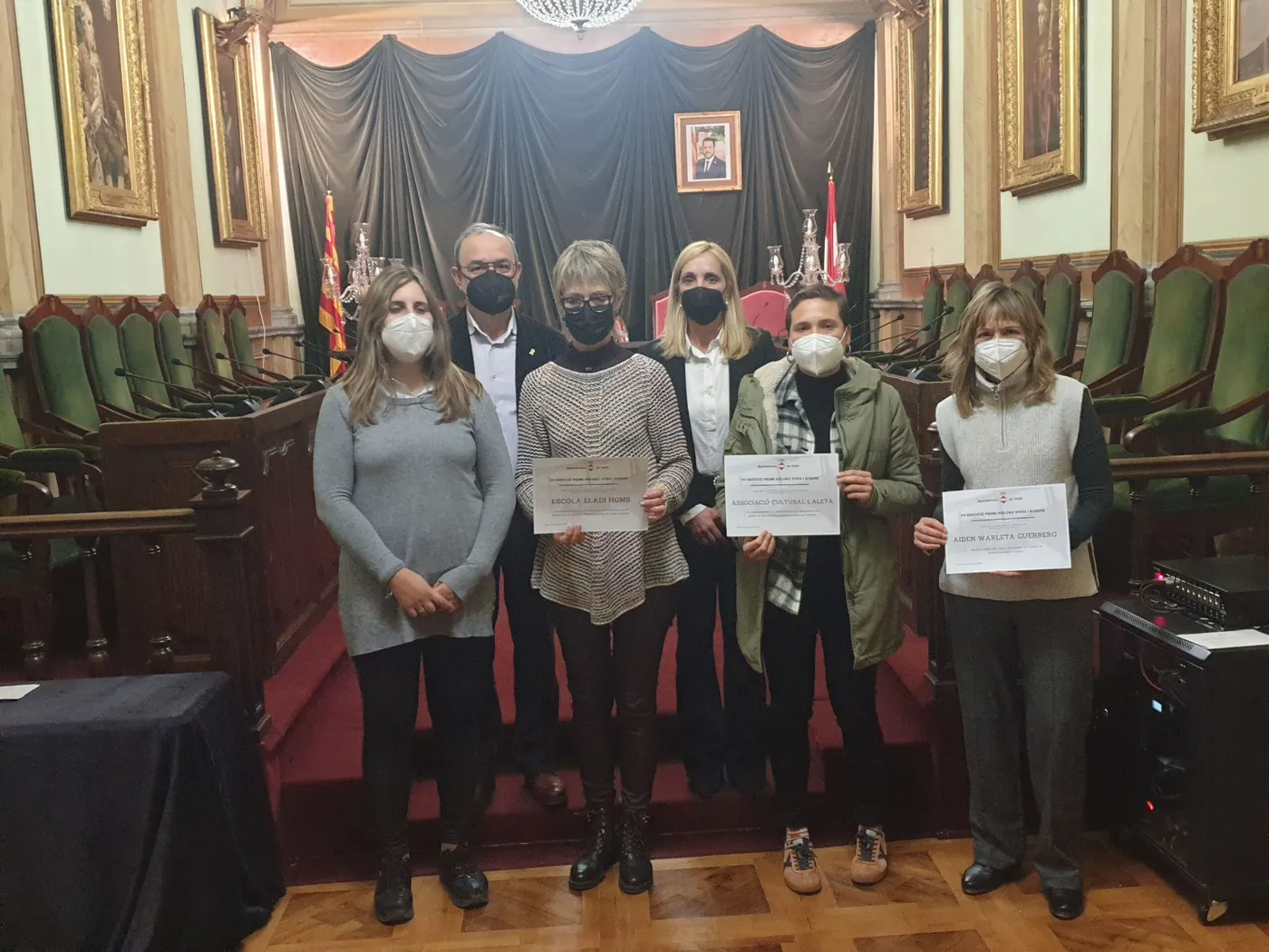 Es lliuren els Premis Dolors Vives i Rodón 2021