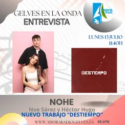 #340 - Nohe presenta "Destempo" en Ahora Radio - episode art