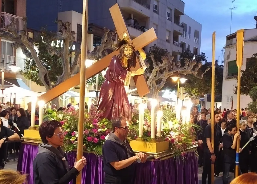 Tot preparat a Cambrils per viure el dia gran de Setmana Santa