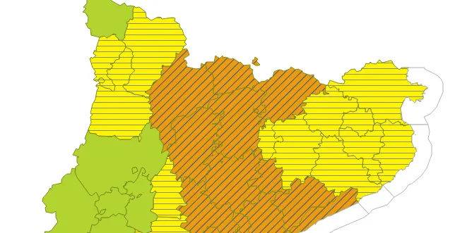 El Meteocat adverteix de la possibilitat que s’acumulin més de 100 litres de pluja en 24 hores al Solsonès