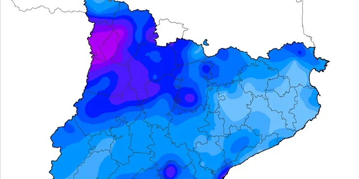 Els episodis de pluges del cap de setmana deixen 36 litres per metre quadrat a Torredembarra