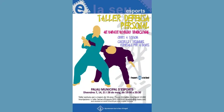 Noves inscripcions per a l'últim taller de defensa personal