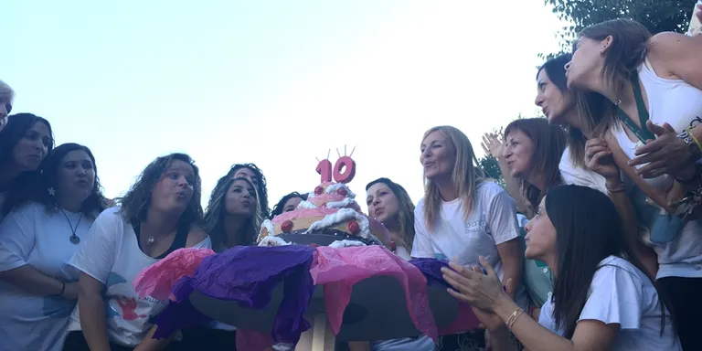 L'escola bressol La Lluna tanca la celebració dels seus 10 anys amb una gran festa