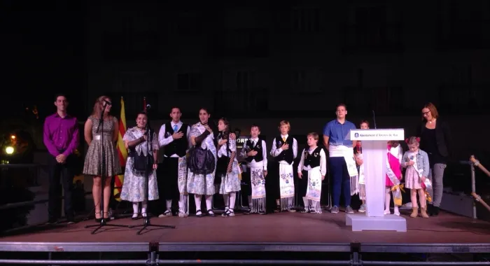 Júlia Pagès i David Castro, nous Pubilla i Hereu d'Arenys de Mar