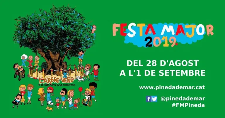 Descobreix tota la programació de la Festa Major de Pineda 2019