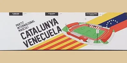 La FCF presenta el Catalunya-Venezuela del 25 de març