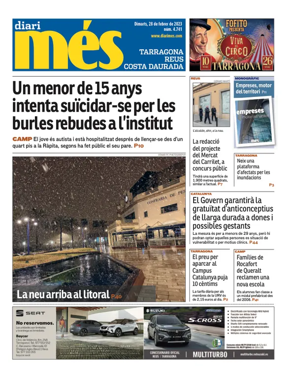 Consulta les portades dels diaris d'aquest 28 de febrer
