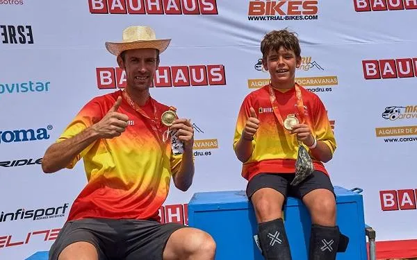 Axel Méndez i Àngel Batlle es proclamen campions d’Espanya de Trial a Torredembarra