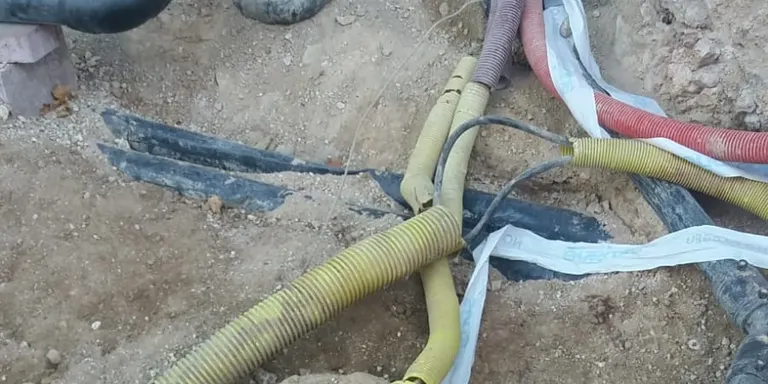 Una fuita d'aigua talla el subministrament al carrer Isidre