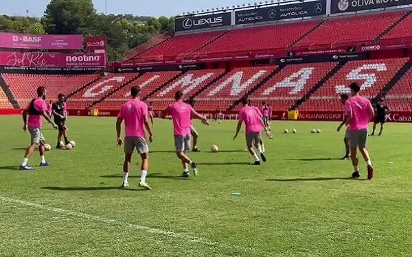 Foto: captura de vídeo al Twitter del Nàstic