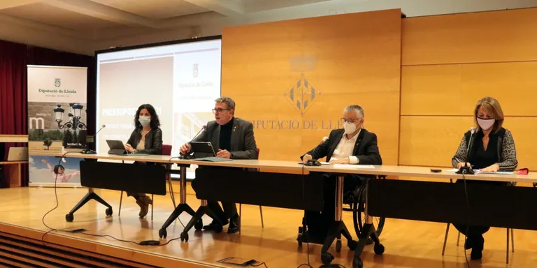 La Diputació de Lleida presenta un pressupost de més de 137 milions d'euros per al 2021