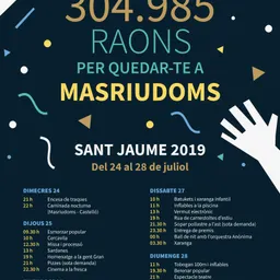 Entrevista local a Javier Celaya, Comissió de Festes de Masriudoms - episode art