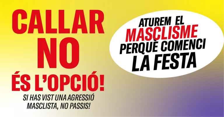 Per un Sant Joan sense agressions masclistes