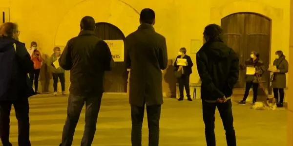L’independentisme d’Altafulla clama contra la suspensió el tercer grau als polítics i agents socials presos