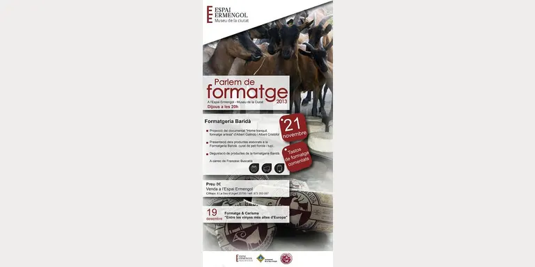 Formatgeria Baridà presenta els seus productes a l'Espai Ermengol