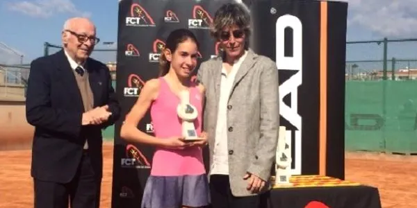 L’altafullenca Anna Ortiz, Subcampiona de Catalunya de Tennis en categoria Aleví