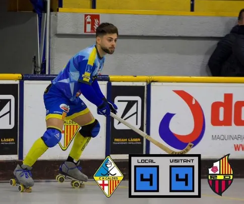 El Recam Làser Caldes treu un empat molt valuós a casa davant un Reus combatiu (4-4)