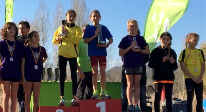 Marta Mitjans també va fer podi a Banyoles (foto; Laura Muñoz)