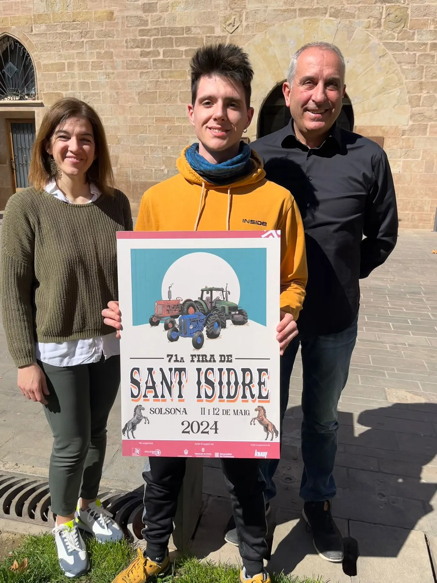 El jove artista solsoní Daniel Campabadal signa el cartell de la 71a Fira de Sant Isidre