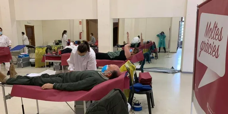 Èxit de la donació extraordinària de sang a Pineda