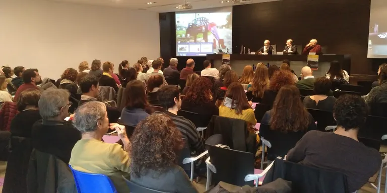 Avui s'ha fet a l'Innova de Pineda, la jornada amb el nom "Treball Sexual i Ocupabilitat"