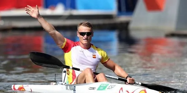 El campió olímpic Marcus Cooper, al capdavant de la Selecció Espanyola de Piragüisme a Tarragona 2018