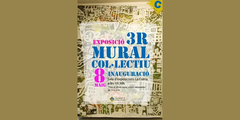 La Sala La Cuina inaugura el tercer Mural de Pintura Col·lectiva