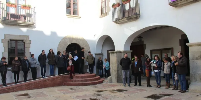 Arenys rebutja la violència vers les dones