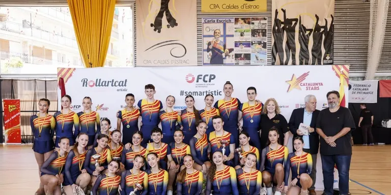 Cinc podis del Club Patinatge Torredembarra al Campionat de Catalunya de Solo Dance
