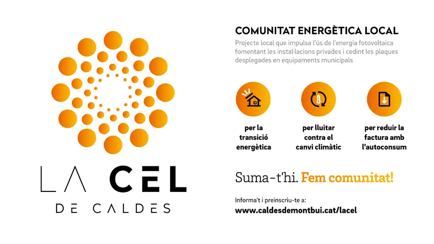 L’Ajuntament presenta la nova Comunitat Energètica Local, destinada a fomentar l’ús d’energia fotovoltaica a Caldes