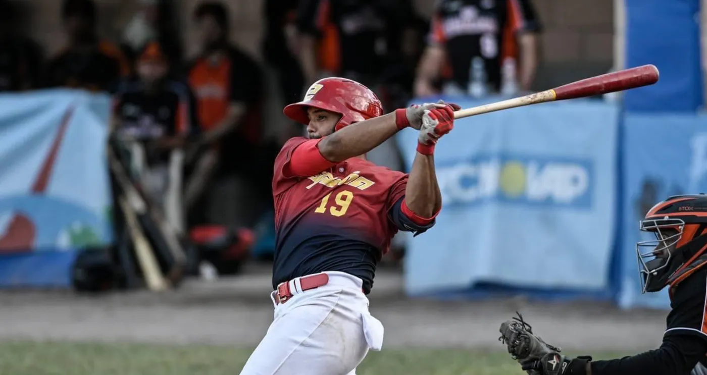 BÈISBOL: Edison Valerio, el millor batejador del Campionat d’Europa Absolut de Seleccions de bèisbol
