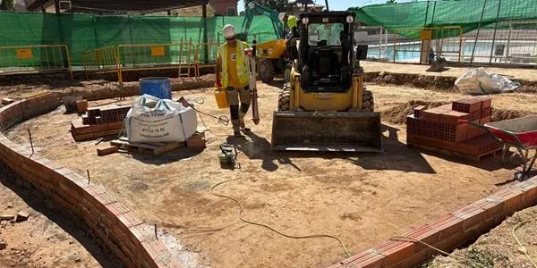 Comencen les obres de la nova piscina petita d’Altafulla, que estarà operativa per iniciar la temporada
