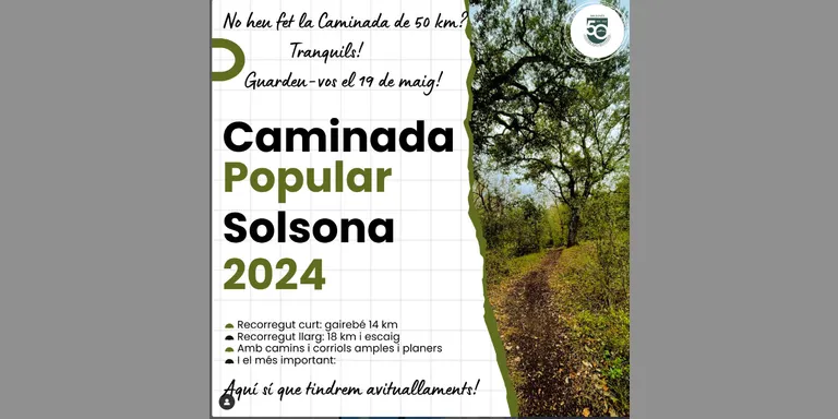 Torna la Caminada Popular de Solsona