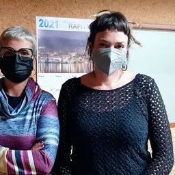 L'entrevista, amb Àngels López i Helena Queral, del col·lectiu feminista Les Muixes - episode art