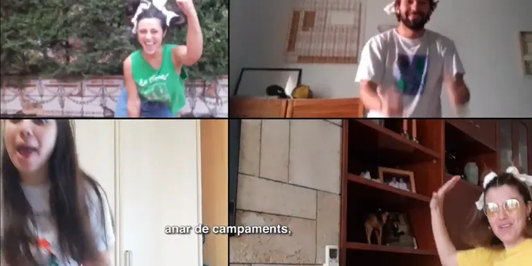 Els monitors i responsables de la casa de colònies de La Carral reivindiquen en un vídeo que fer colònies aquest estiu és una necessitat vital per a infants i joves