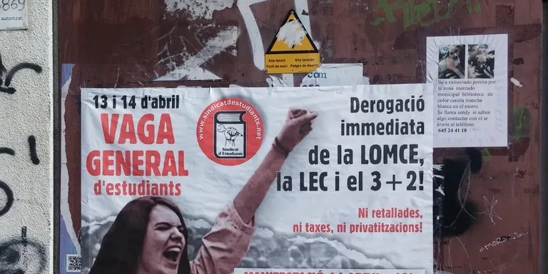 Els instituts rubinencs se sumen a la vaga de secundària i de les universitats públiques