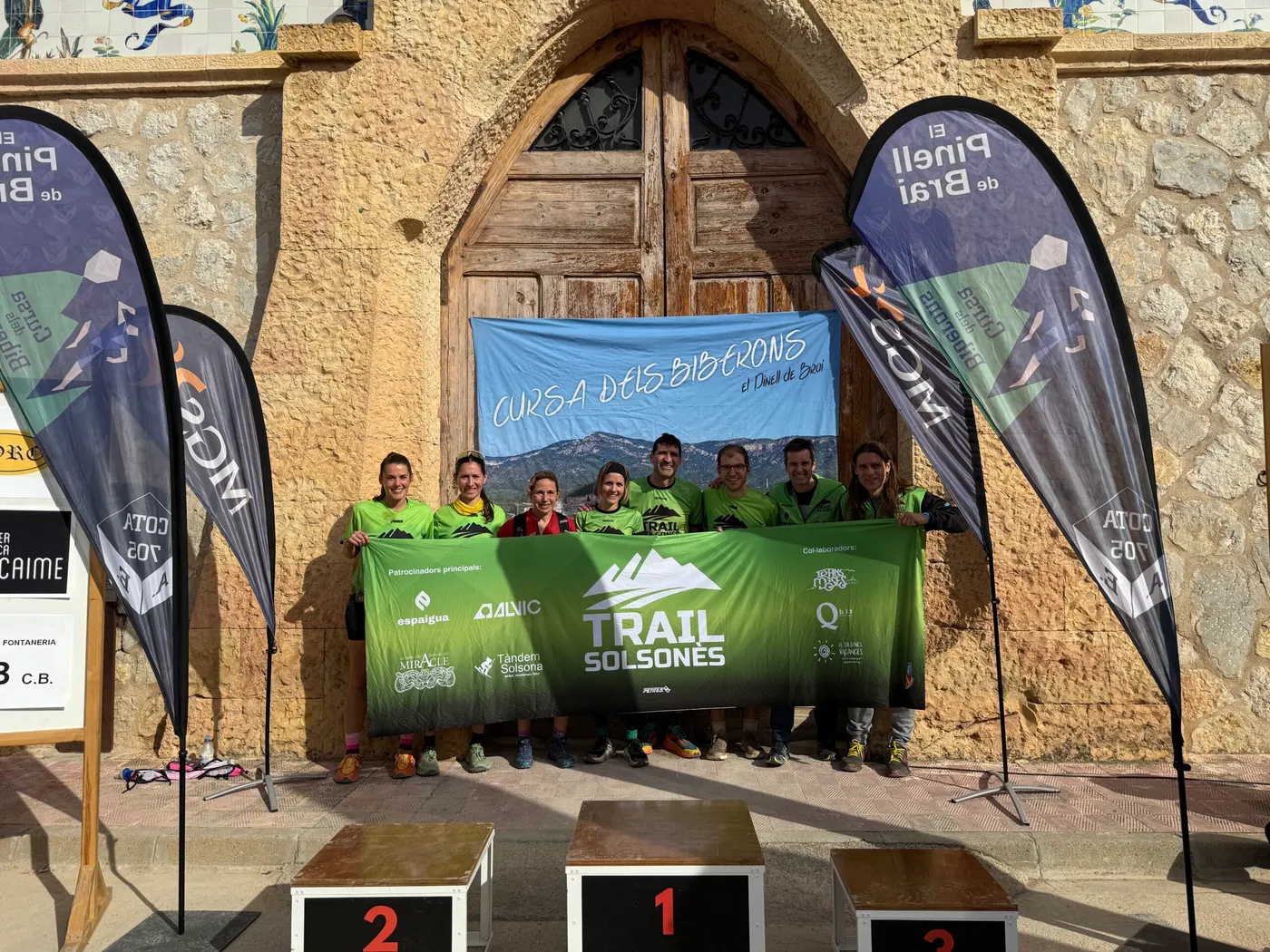 Xavi Espiña i Laia Andreu, de Trail Solsonès, dominen les categories Màster 50 al Campionat de Catalunya per Equips