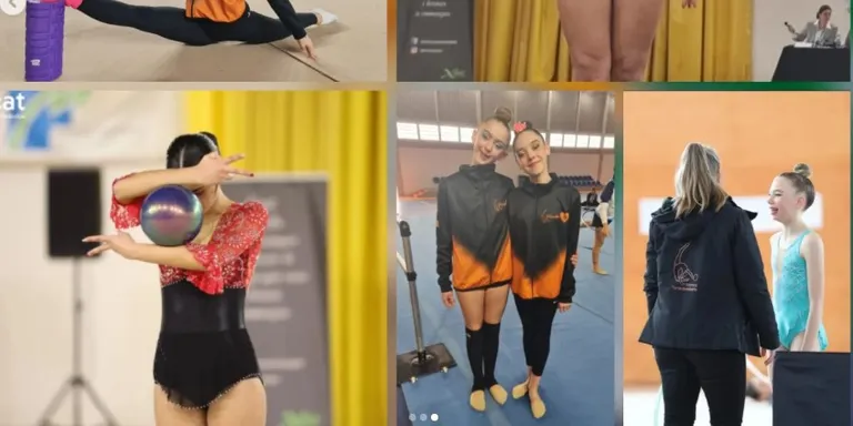 La torrenca Sílvia Ayora, sotscampiona de la primera fase de la Copa Catalana de Rítmica