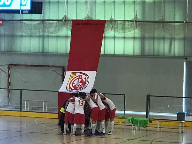 Un equip fet una pinya. Clau en l'èxit final dels nostres / Foto: A.T.