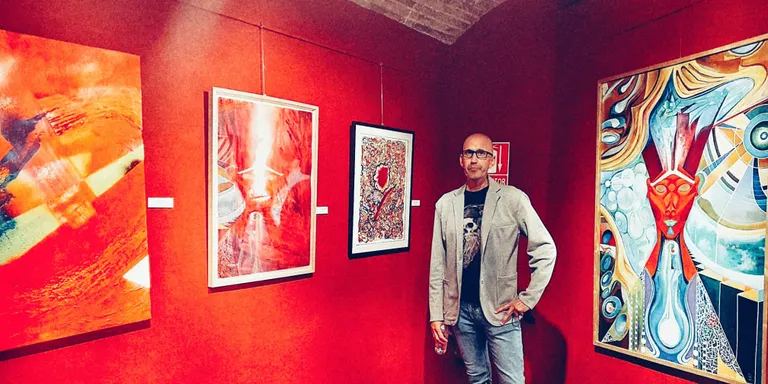 El pintor Christian Serra Pons també ha estat un dels finalistes al Concurs Internacional d’ART Premi AGBAR Ciutat de Barcelona 2021