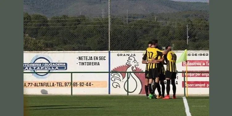 El CE Altafulla s’imposa per la mínima al camp del Cunit i escala dues posicions a la classificació