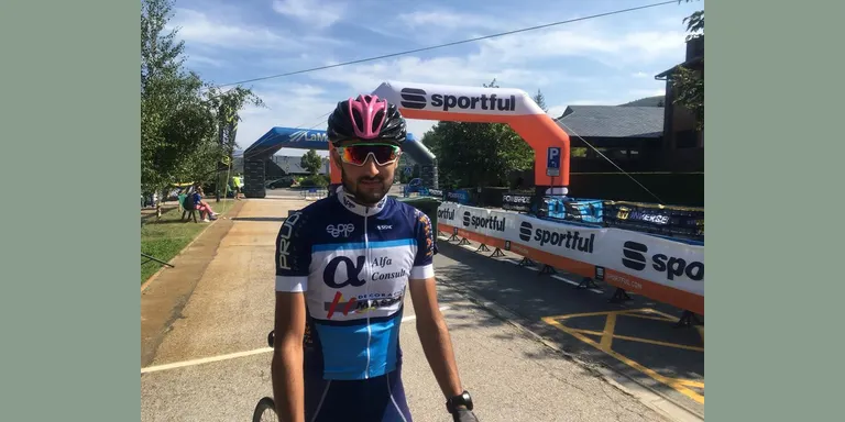 Segon lloc de Guillem Sánchez Moliné a la marxa curta de la Cerdanya Cycle Tour
